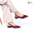 SEIS Delcy Sepatu Mules Heels Wanita | Slingback Hak 3 cm. 