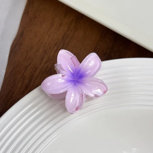 Jepit Rambut Bunga Kamboja Ukuran 75cm Dan 4cm Jepitan Rambut Cantik Model Bunga Kamboja