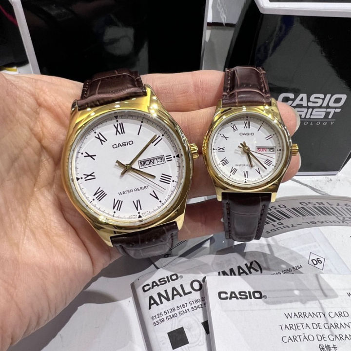 Casio couple watch discount lazada