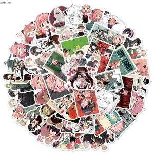 iSchoolDy Anime Spy Family Stickers Trolley Case Water Cup Notebook Waterproof Cartoon Sticker Children Toys 50pcs