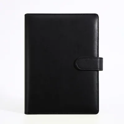 Personalised A5 Leather Notebook Loose Leaf Ring Planner Diary Cover Journal Dairy Farewell Gifts Teacher day