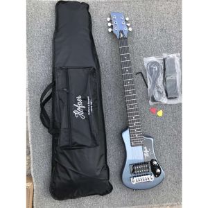 Original Hofner Travel Mini Electric guitar Black Red Blue Colour With Cotton Soft bagFast shipping