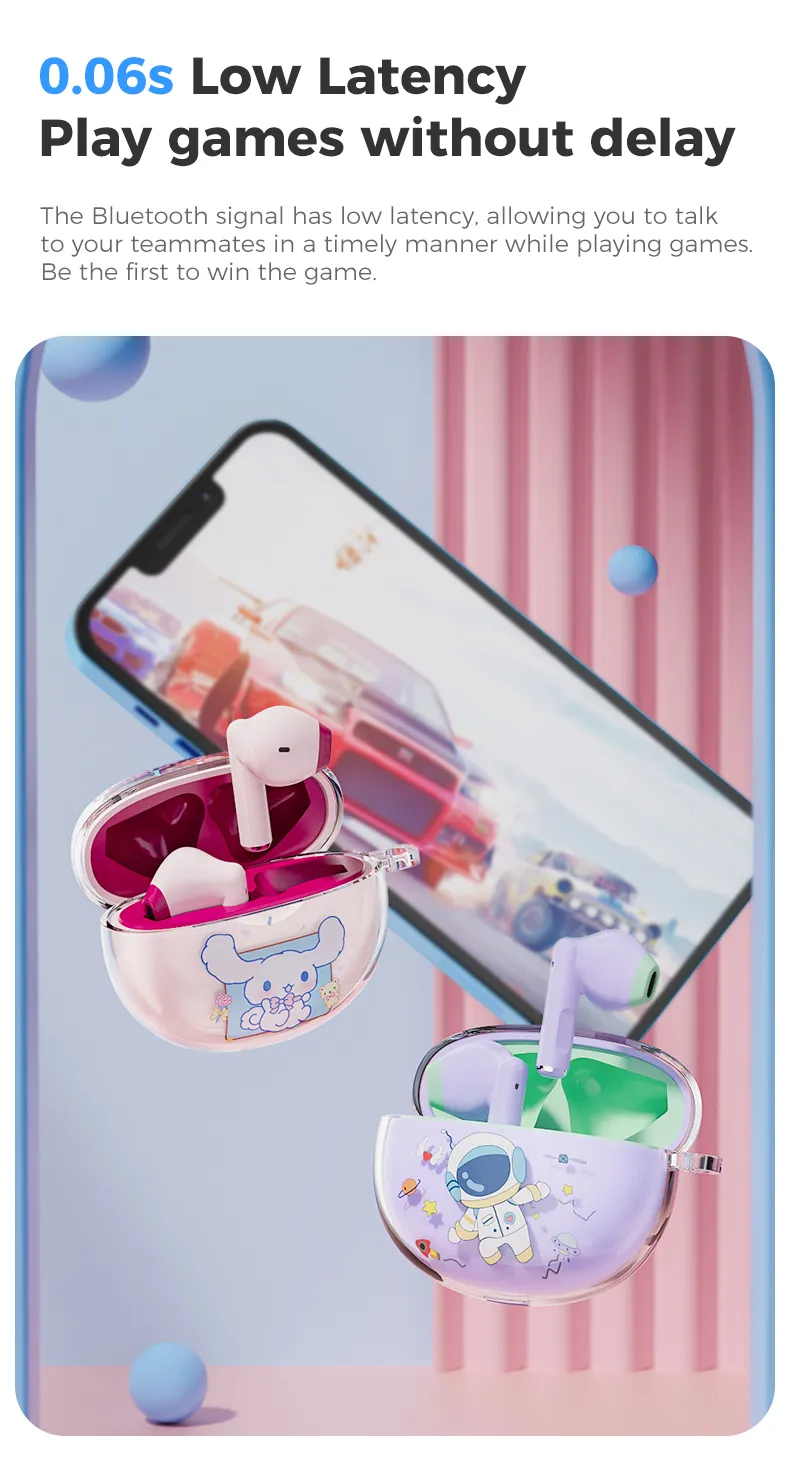 realfit F2 หูฟังบลูทูธเบสที่ยอดเยี่ยมหูฟังไร้สายพร้อมไมโครโฟน 5H เล่นยาวสไตล์เดียวกันกับ Bass หูฟัง Lenovo LP40 Pro