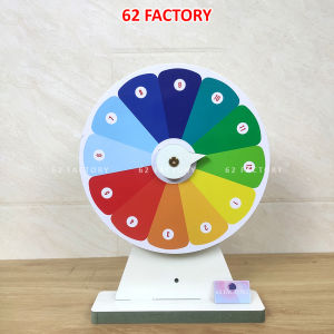 Vòng quay may mắn 12 ô bông hoa trúng thưởng họa tiếc đa sắc làm sự kiện xổ số chương trình sale khuyến mãi