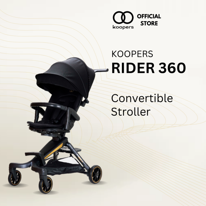 Koopers Official Store) Koopers Rider 360 Stroller EN1888 Approved