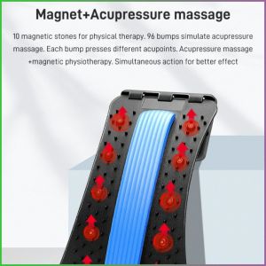 Lumbar Stretcher Elastic Support Curved Stretch Lumbar Back Stretcher Lumbar Spine Soothing and Slimming