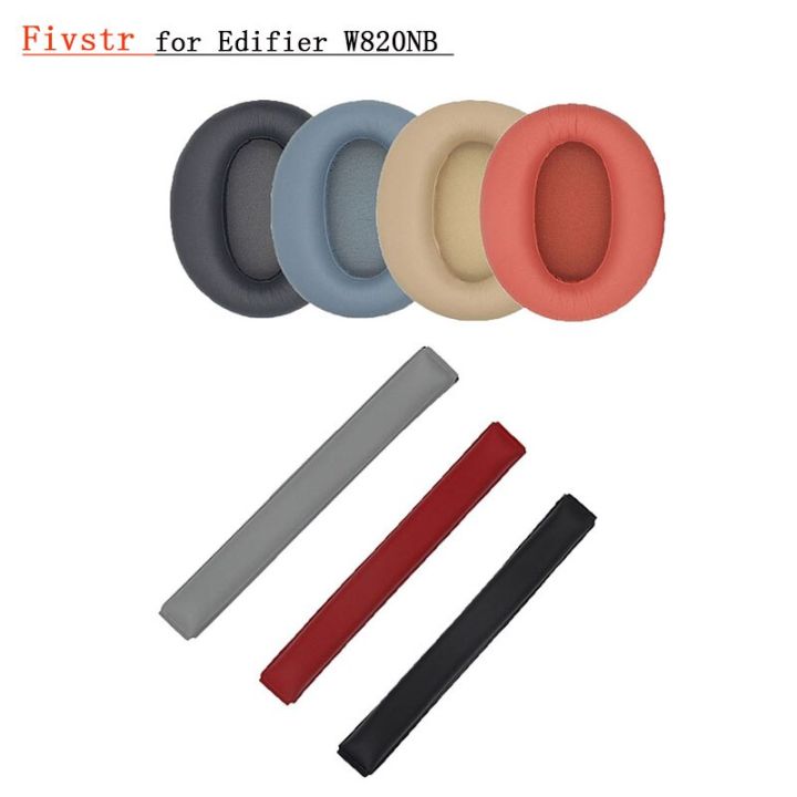 Replacement Soft Protein Leather Ear Pads for Edifier W820NB Cushion ...