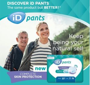 iD Pants Pull Up Adult Diaper Small