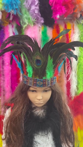 Người bản địa Mỹ trang phục hairband cho carnivals Đảng lễ hội đạo cụ lông hairband Ấn Độ hairhoop đồ đội đầu hóa trang