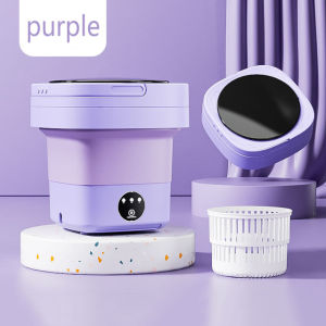 6L Foldable Washing Machine Portable Socks Underwear Panties Retractable Household Washing Machine 3 Models With Spinnin