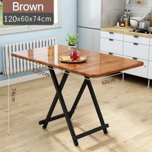 Foldable Table Household Dining Table Simple Modern Folding Computer Table Camping Picnic Table