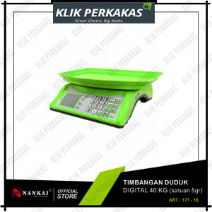 NANKAI TIMBANGAN DIGITAL 40 KG TIMBANGAN DUDUK 40KG 177-16