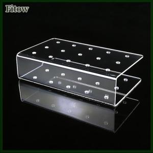 Fitow Cake Lollipop Holder Display Stand 15 Hole Clear Acrylic Holder Candy Holder