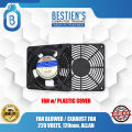 FAN BLOWER / EXHAUST FAN, 220 VOLTS, 120mm, ALLAN. 