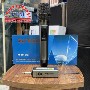 Micro karaoke đa năng GUINNESS M-810S (N) bảo hành 6 tháng.