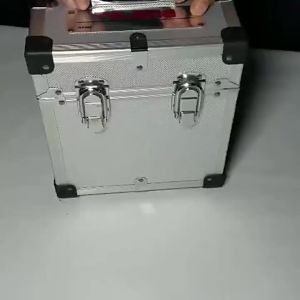Hanson8 Aluminum Alloy Frame Toolbox Multi-function Thickening  Grade Instrument Camera Equipment Display Cosmetics Case R6P8Q