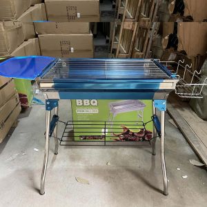 [QUÀ TẶNG] Bếp Nướng Than hoa Bếp nướng BBQ GRILL ngoài trời Phù hợp quán hàng nướng tại gia mang đi dã ngoại nướng homstay sân vườn