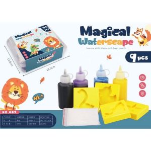 Mainan Water Magic Jelly Magical Waterscape DIY Kreatif Edukasi Anak