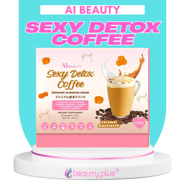 AiBeauty Sexy Detox Coffee by Ivana Alawi Slimming Coffee Madam Kilay  L-Carnitine Bona Slim