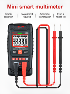 Household electric meter Multimeter Mini Multi-function High-precision Electric Meter Smart Ampere Meter Household Electric Meter