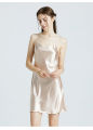 Delivery of LoveIs bra (N745) satin single skirt pajamas from Thailand. 