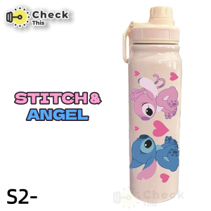 Lilo & Stitch 800ml Tumbler with Tea Strainer Stainless Steel Double-Wall Vacuum Insulated