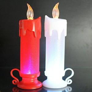 ALIA Lilin Led Candle Light Lamp Dekorasi Kamar Tidur Rumah / Lilin Mini Elektrik Lampu Tidur