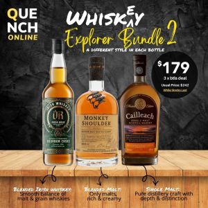 Whisky Explorer Bundle 2 Promotion [Òr Irish Gold Monkey Shoulder & Cailleach Single Malt]