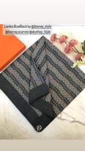 SKYSHOP HIJAB LANIKA SERIES BY DEENAY SIZE 115 X115CM BAHAN VOAL FINISHING SEWING KERUDUNG SEGIEMPAT MURAH hijab