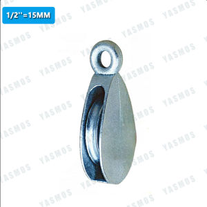 13MM - 50MM Single Pulley Roller Block Heavy Duty For Rope Or Cord Indoor And Outdoor 1PC
