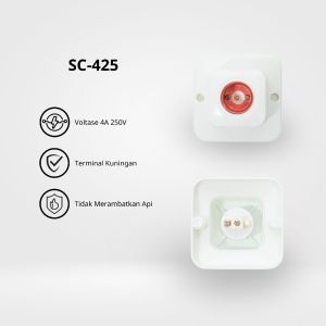 Fitting Lampu Fitting Plafon E27 Cahaya SC-425