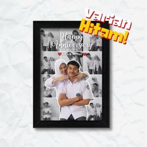 Kado custom bingkai foto grid polaroid unik hadiah ultah cocok buat cewek cowok | Gift 1 paket wisuda anniversary