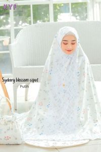 Mukena Terbaru 2024 Lebaran Mukena Sydney Blossom Ciput By Dalanova Dewasa Ukuran Jumbo