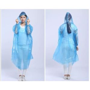 OS.D101  Jas Hujan Disposable Plastik  Sekali Pakai Rain Coat