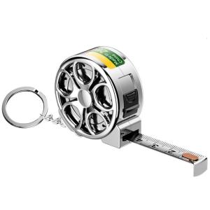 Stretchable Miniature 2M Stainless Steel Tape Measure Ruler With ABS Shell Suitable For Home Office Car And DIY Projects