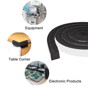 【Fast Shipping】 【1/2/4 Pack】Foam Insulation Tape for Doors and Windows 4M Self Adhesive Weather Stripping Soundproof Windproof Dustproof Door Seal Sealing Sponge Strip