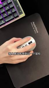 ไม้เมาส์เสียงอัจฉริยะ Ai บลูทูธไร้สาย ควบคุมด้วยเสียง แปลภาษา ไมโครโฟนพูด รับรู้การพิมพ์ ชาร์จข้อความ