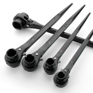 Kunci Ring Ratchet Double Rachet Scaffolding Skafolding Sharp End Wrench Kunci Kretek