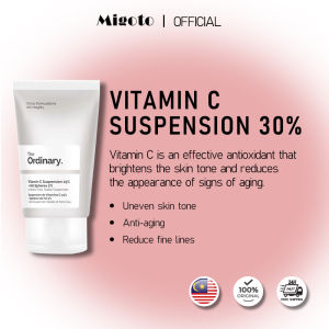 The Ordinary Vitamin C Suspension 23% + HA Spheres 2% 30ml - Brightening & Anti-Aging Cream Evens Skin Tone Reduces Fine Lines & Signs of Aging