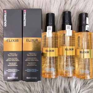 Tinh dầu dưỡng tóc Goldwell Elixir phục hồi suôn mượt giảm xơ rối chính hãng Đức 100ml