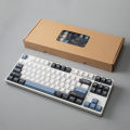【Keycap Only】171 Keys GMK Arctic Keycaps ABS Double Shot Cherry Profile 6.25U 7U Spacebar Keycaps For Cherry MX Switch Customized Mechanical Keyboard. 