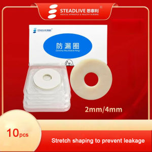 Steadlive 10ชิ้น/กล่องแหวนดินน้ำมันยืดการปรับเพื่อป้องกันการรั่วซึมแหวนดินน้ำมัน