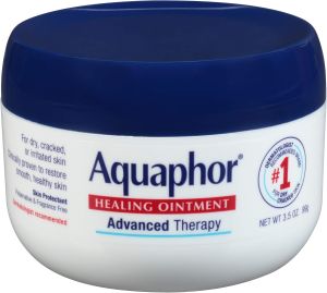 Aquaphor Healing Ointment - Skin Protectant for Dry Cracked Skin - Hands Heels Elbows - 3.5 oz Jar