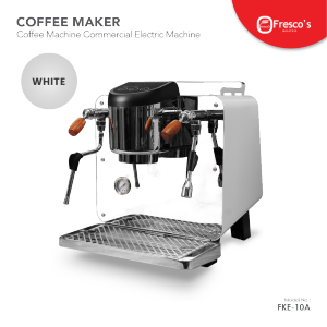 Fresco Malaysia Espresso Coffee Maker Machine Top Sales Coffeemaker Steamer Brewer