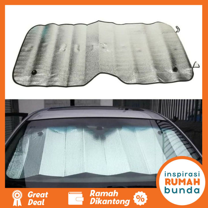 Penutup Kaca Depan Mobil Anti Panas Pelindung Panas Kaca Mobil Sun Shield Peredam Panas Kaca Depan Mobil Pelindung Kaca Mobil Depan