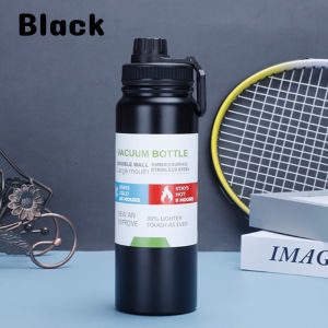 Stainless Steel Vacuum Thermos Cup Double Wall Layer Leakproof Travel Water Cup Vacuum Flask with Insulation 600/800ml