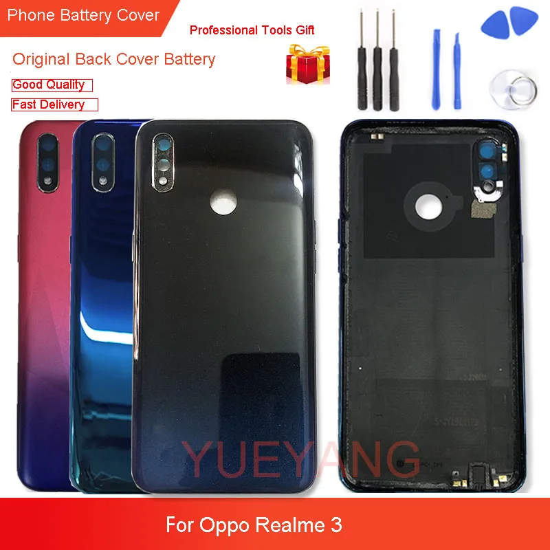 For OPPO Realme RMX1825, RMX1821 Back Door Cover Rear Housing