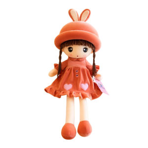 5070cm cute rabbit Phil girl plush toy plush doll childrens holiday birthday gift