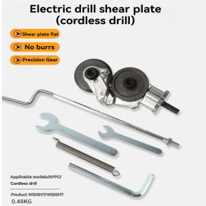 Electric Drill Auxiliary Cutter Kit Professional DIY Metal Plate Sheet Free Cutting Tool
