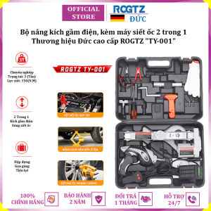 [BH 2 NĂM] Bộ nâng kích gầm điện và máy siết ốc ô tô đa năng 2 trong 1 thương hiệu cao cấp ROGTZ TY-001 - Hàng Chính Hãng